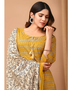 DP-W01801 Mustard Salwar