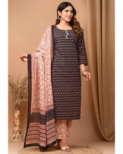 Load image into Gallery viewer, DP-W01796 Black Salwar