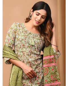 DP-W01799 Green Salwar