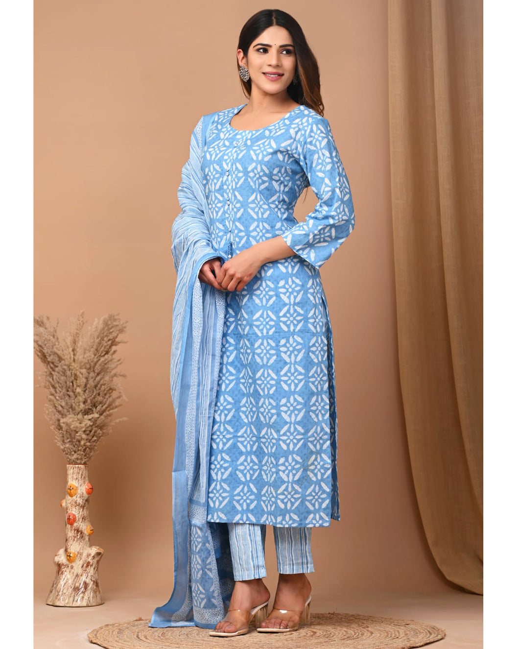 DP-W01795 Blue Salwar