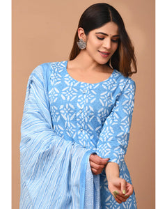 DP-W01795 Blue Salwar