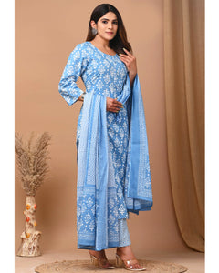 DP-W01795 Blue Salwar