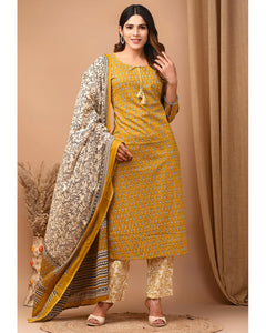 DP-W01801 Mustard Salwar