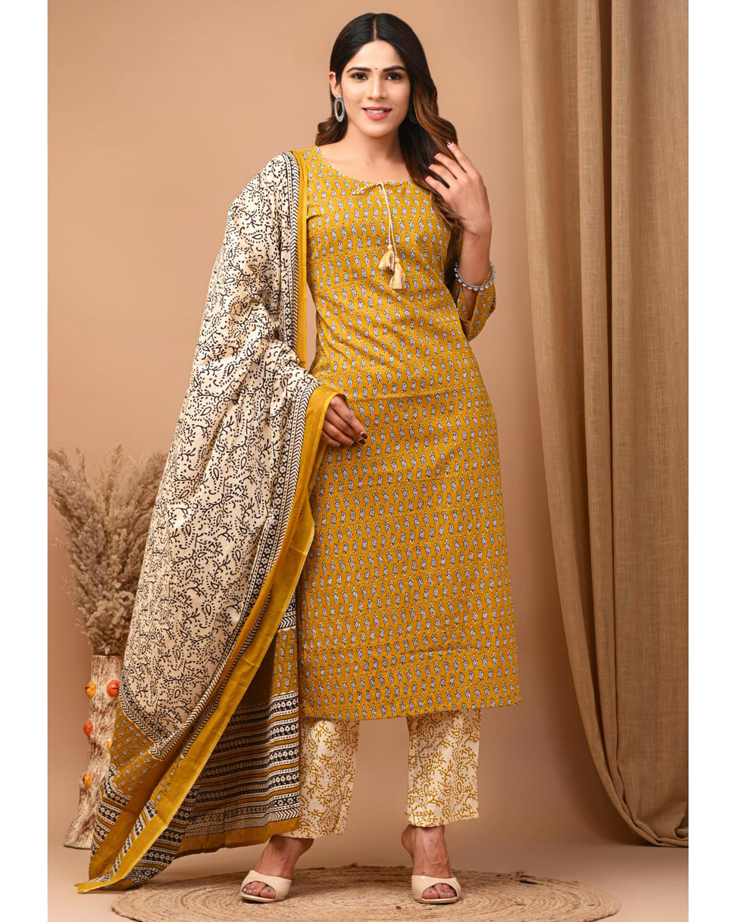 DP-W01801 Mustard Salwar