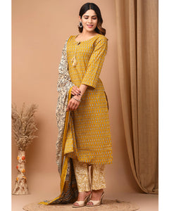 DP-W01801 Mustard Salwar