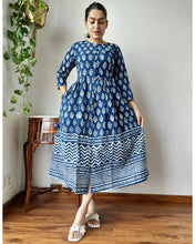 Load image into Gallery viewer, IT-X23425 Block print Kurthi