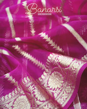 Load image into Gallery viewer, DP-W16304 Pink Kora sari