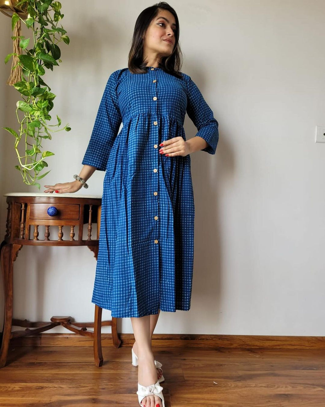 IT-X23430 Block print Kurthi