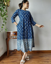 Load image into Gallery viewer, IT-X23425 Block print Kurthi